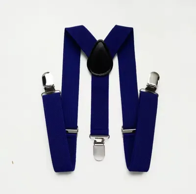 Immagine prodotto di CHPN - Bretelle - Bretelle blu - Elastici per pantaloni - Blu - Taglia unica - Regolabili - Elastici - Unisex