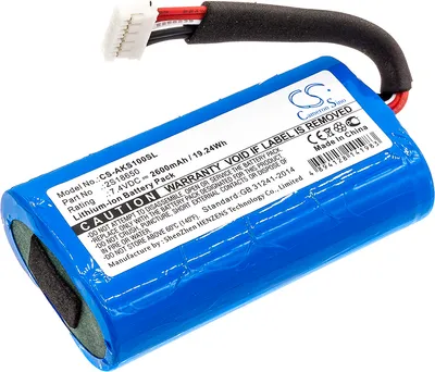 Zdjęcie produktu dla TECHTEK Bateria kompatybilny z [Anker] SoundCore Boost zastępuje 2S18650