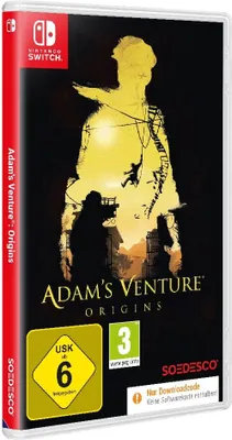 Produktbild von Adam´s Venture Origins - Adventure für Nintendo Switch - Code in a Box