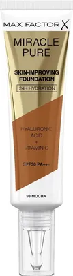 Image de Fond de teint Miracle Pure améliorant le teint SPF30 pour femmes, teinte 30 - 93 Mocha