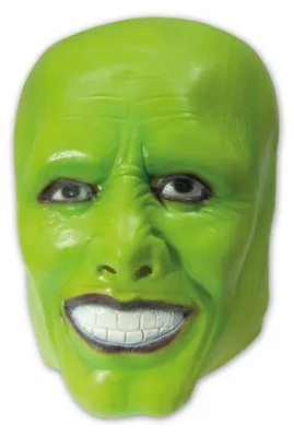 Produktbild von Grüne Halloween Verkleidungsmaske