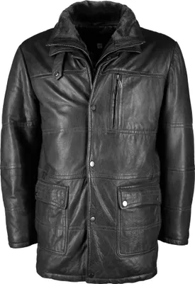 Produktbild von JCC Lederjacke JCC-09-703 Herren black 62