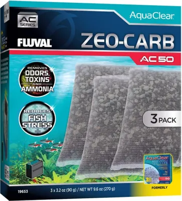 Obrázok produktu pre Fluval AC50 FILTER Zeo-Carb Economy Pack 3ks
