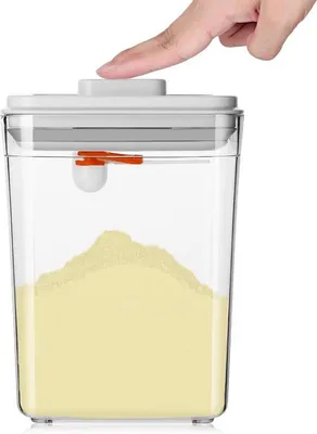 Produktbild von Famanu Milchpulverdispenser 2,3 L - Tragbare Aufbewahrungsbox für Babynahrung