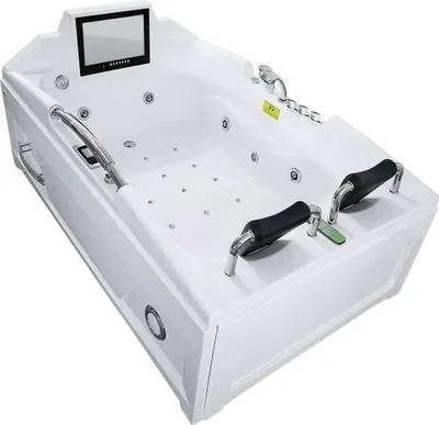Produktbild von Whirlpool Vollausstattung Pool Wanne Eckwanne mit TV T18R 120x188cm