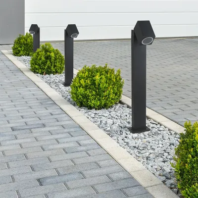 Obrázok produktu pre Záhradný stĺp GU10 Nastaviteľný hliník IP44 VT-7612