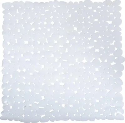 Produktbild von MSV Dusch-/Badeschutzmatte Bad - pvc - weis - 53 x 53 cm