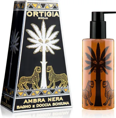 Image de Ort Bagno : Gel douche Amra, noir, 250 ml