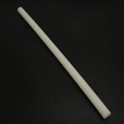 Nylonstange, rund, 20 mm x 500 mm, weiß, verschleißfest