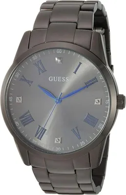 Image de Montre-bracelet Guess pour homme, modèle classique en acier, U1194G5