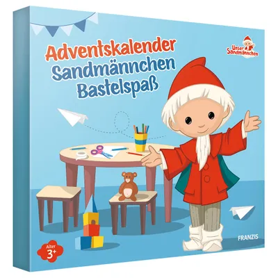 Produktbild von Sandmännchen Adventskalender Bastelspaß