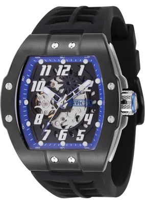 Immagine prodotto di Invicta S1 Rally 44894 Orologio da Uomo - Movimento Automatico - Acciaio Inossidabile con Quadrante Nero - 44 mm