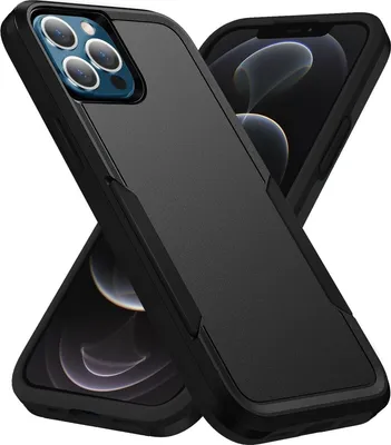 Produktbild von Mobigear Heavy Armor iPhone 14 Pro Max Hülle Hardcase Backcover Stoßfest - Schwarz