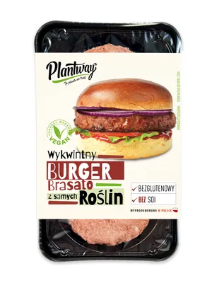 Produktbild von Plantway Brasato Pflanzenburger 200g