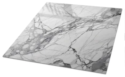 Produktbild von Bedruckte Glas Tischplatte 80x60 cm – Glas Tischplatte Küche – Tischplatte aus Sicherheitsglas – Glasplatte für Küchentisch – Moderne Tischplatte Glas – Dekorative Glastischplatte – Pflegeleichte Tischplatte Küche – Marmor-Eleganz, KI-generiertes Bild