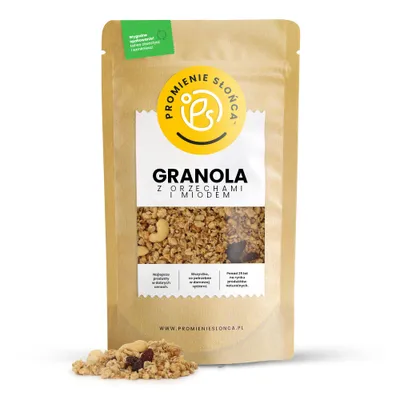 Zdjęcie produktu dla Granola z Orzechami i Miodem 500 g
