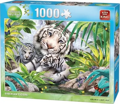 Produktbild von Sibirischer Tiger Puzzleteile in 1000