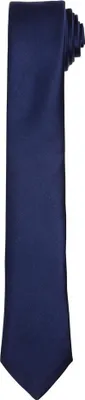 Produktbild von Premier - Krawatte für Herren/Damen Uni PC6909 (Einheitsgröße) (Marineblau)