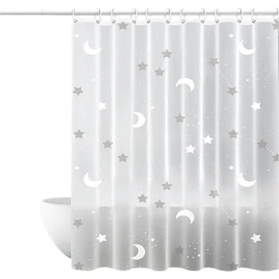 Produktbild von Duschvorhang Anti-Schimmel Wasserdichter Duschvorhang für Badezimmer, 150x180cm
