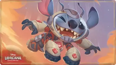 Immagine prodotto di Disney Lorcana: Le terre d'inchiostro - Tappeto gioco Stitch