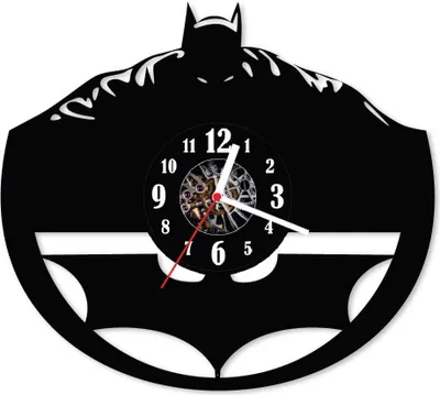 Zdjęcie produktu dla Zegar ścienny z płyty winylowej Batman 25.7
