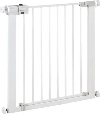Image de Barrière de Sécurité Enfant Safety 1st Easy Close, Métal, 73-80 cm, Installation par Pression, Blanc