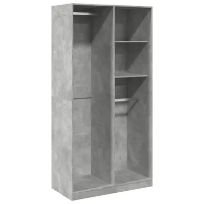 Immagine prodotto di vidaXL Armadio grigio cemento 100x50x200 cm materiale a base di legno