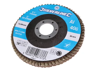 Immagine prodotto di Silverline 199877 Disco laminato in ossido di alluminio