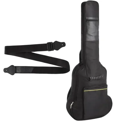 Obrázok produktu pre Čierny gig bag na gitaru s popruhom cez rameno