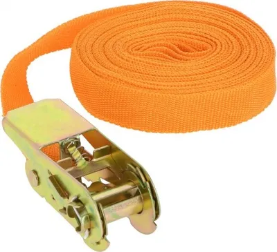 Obrázok produktu pre Španielsko Popruh s račňou 25 mm 5 metrov 500 kg oranžový