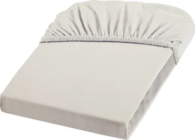 Produktbild von Jenny C Single Jersey Spannbettlaken Weiß 200 x 200 cm