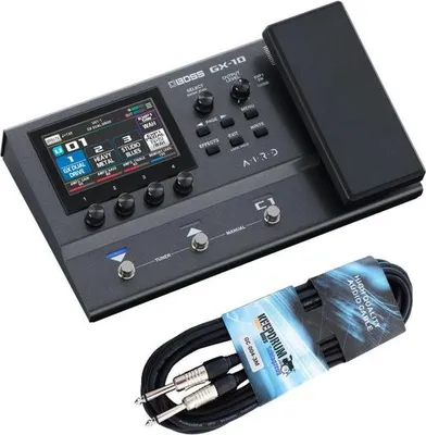 Produktbild von Boss Effektgerät GX-10 Effektprozessor für Gitarre mit Kabel