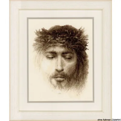 Produktbild von Vervaco Stickpackung Zählmuster "Jesus"