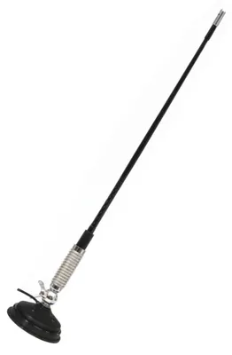 Produktbild von SIRIO T3 27 M6 CB Mobilantenne mit Magnetfuß – 58 cm Länge – 26,9–27,5 MHz Fahrzeugantenne