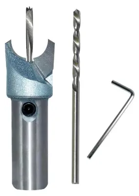 Produktbild von Hartmetall-Holzbearbeitungs-Perlenbohrer, 10 mm Schaft, 10 mm Schnittdurchmesser, Industriequalität, Handwerkzeug