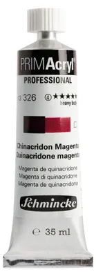 Schmincke PRIMAcryl Chinacridon Magenta - 35ml Acrylfarbe 13 326 009