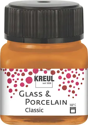 Image de KREUL Peinture pour verre et porcelaine Classic bronze doré 20 ml