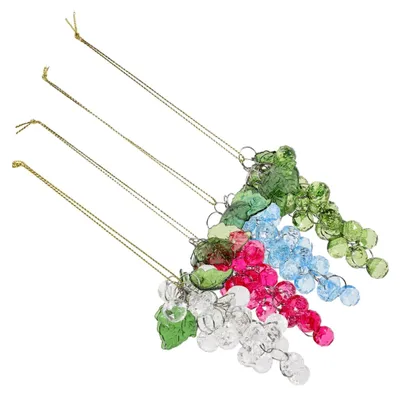 Produktbild von 4 Stück Traubenornament aus Perlen für Hochzeiten und Feiern