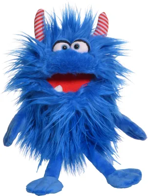 Produktbild von Living Puppets Handpuppe klein Schmackes W889 Monster to Go