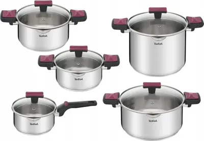 Zdjęcie produktu dla K-Ct Garnitura Gorników Tefal G723Sa74 Cook&Clip