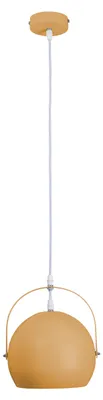 Image de Suspension, métal, jaune, D 25 cm