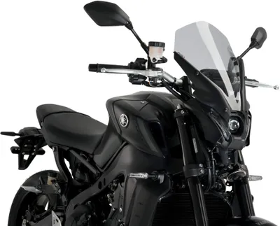 Produktbild von Windschild Puig New Generation Touring 455 x 315 mm mit ABE für Yamaha MT-09 SP, MT-09 Bj. 2021 - 2023