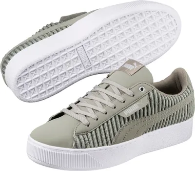 Obrázok produktu pre Puma Vikky Platform EP Q2 tenisky dámske dievčenské topánky 366455 02 grey, veľkosť topánok:38 EU