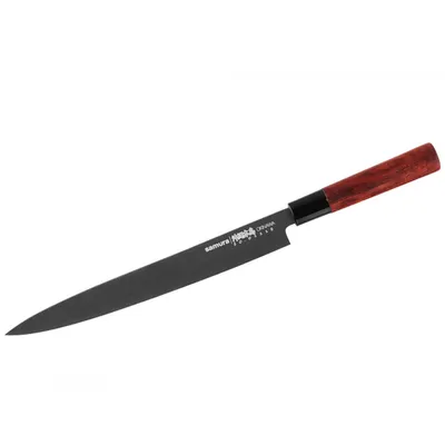 Obrázok produktu pre Nôž SAMURA OKINAWA Stonewash Yanagiba, 270 mm, japonský prémiový nôž na sushi