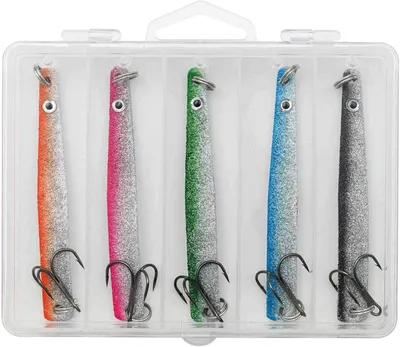 Productafbeelding van Glitter Lepel - Vis Aas - Vissen Actief - 5 Stuks Set - 20g - Zilver