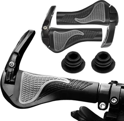 Produktbild von Famanu Fahrradgriffe ergonomisch - Antirutschgriffe für MTB und BMX