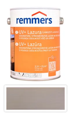 Obrázek produktu pro REMMERS UV+ Lazura - dekorativní lazura na dřevo 2.5 l Bílá