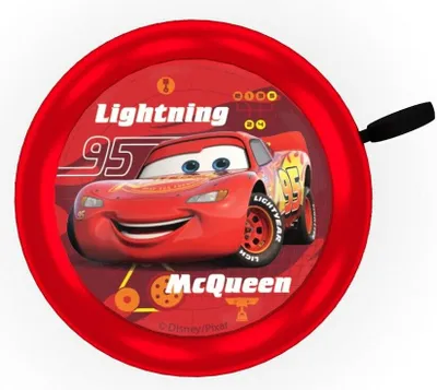 Image de Cars 3 Metal Bell Sonnette de vélo colorée avec un son fort pour les enfants