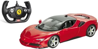 Immagine prodotto di Auto telecomandata Ferrari SF90 Stradale MONDO MOTORS, scala 1:14, effetti luminosi, 9 km/h
