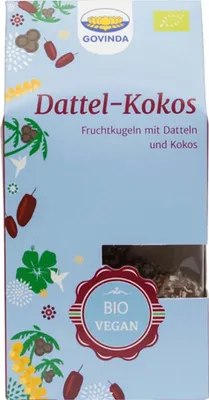 Zdjęcie produktu dla Govinda Natur 824, Ciastko, 322 kcal, 1348 kJ, 2,1 g, 59,6 g, 58,2 g